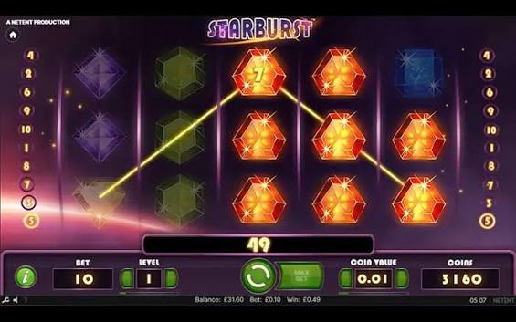 Oplev Magien i Starburst Slotspillet!